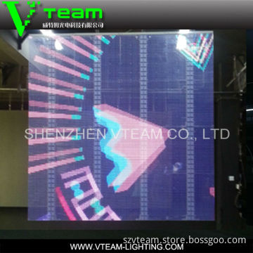 Vteam Customize Transparent LED Video Display Screen